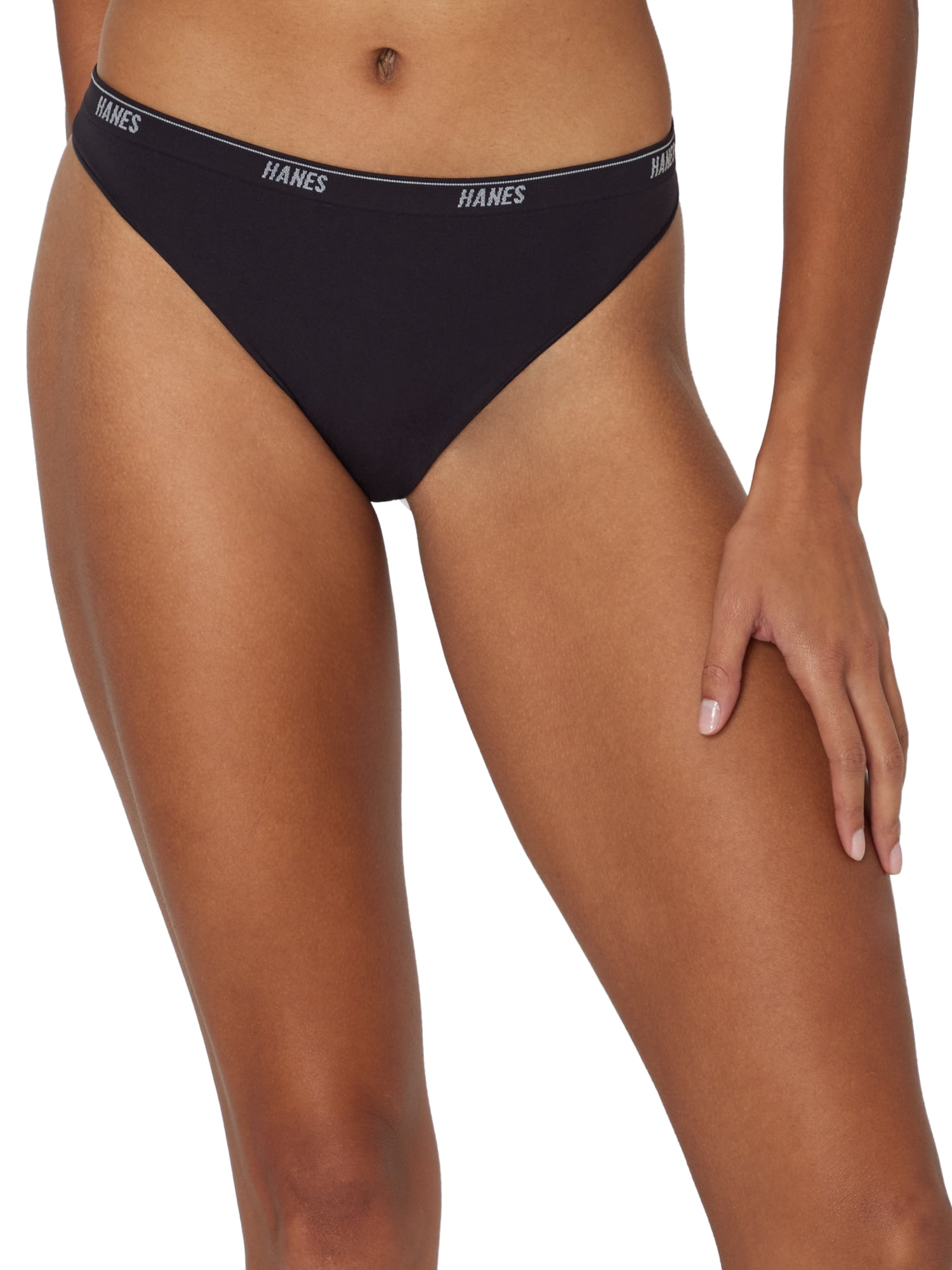 Hanes Moves Women’s 360° Flex Thong Underwear, 3-Pack
