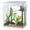 White, variant on PONDON Fish Tank, 2 Gallon Glass Aquarium, 3 in 1 Fish Tank with Filter and Light, Desktop Small Fish Tank for Betta Fish, Shrimp, Goldfish (Black, 2 Gallon)
