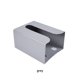 thumbnail image 2 of Injueey Dispensador de papel higiénico para oficina en casa, sala de estar, cocina, baño, papel montado en la pared, soporte para pañuelos, Almacenamiento y organización del hogar Gris, 2 of 6