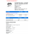 thumbnail image 2 of Front Right Brake Caliper 1 - Compatible with 2010 - 2013 Mercedes-Benz S550 - Autopart Premium, 2 of 2