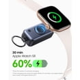 thumbnail image 3 of INIU SnapGo Mini Portable Charger, Power Bank for Apple Watch and iPhone, 5000mAh 20W PD Fast Charging Flight-Safe Travel Essential Battery Pack for Apple Watch Ultra 11 10 9 8 SE, iPhone Air 17 16, 3 of 9