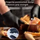 thumbnail image 2 of Guantes de látex Xl negros, guantes de Pvc, guantes desechables de nitrilo, limpieza del hogar, industria del coche, herramientas de jardinería y cocina, 2 of 5