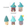thumbnail image 4 of JZROCKER 1Pc Resin House Fairy Garden Miniatures Micro Cottage Landscape DIY Decorations, 4 of 11