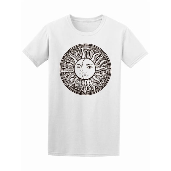 Bohemian Sun And Moon Tee Men's -Image by Shutterstock