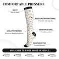 thumbnail image 2 of Honeii Dump Truck Print Sports Compression Socks,Running Crew Socks,Moisture-Wicking Anti-Blister Hiking&Gym Athletic, 2 of 7
