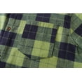 thumbnail image 5 of SSLR Flannel Shirts for Men, Long Sleeve Button Down Shirt Lightweight Plaid Brushed Casual, 5 of 8