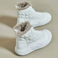 thumbnail image 6 of Beige Women'S High-Top Winter Boots With Plush Lining, Thick Sole For Comfort, Ideal For Cold Weather And Casual Wear, 6 of 8