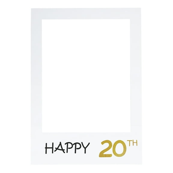 Toyvian Photo Frame Prop for Birthday Party Multi Color Compact Design 1Pack