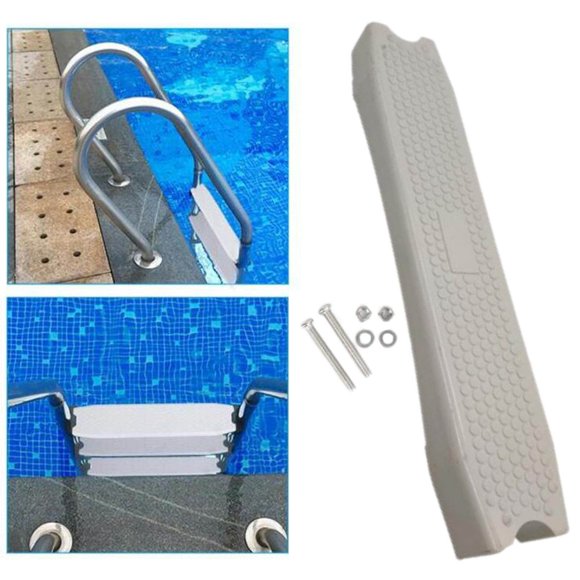 Langgg Marche d'Échelle en Plastique Marche de Piscine Durable Antidérapante Accessoire de Pédale hors Terre