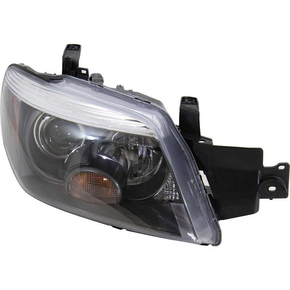 Headlamp Assembly Compatible with 2005-2006 Mitsubishi Outlander HALOGEN REPM100171