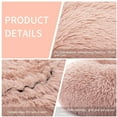 thumbnail image 6 of PULLIMORE Pet Dog Cat Calming Bed Warm Plush Donut Cuddler Round Sleeping Cushion Bed for Dogs & Cats Self-Warming and Cozy "Pink, 50CM", 6 of 9