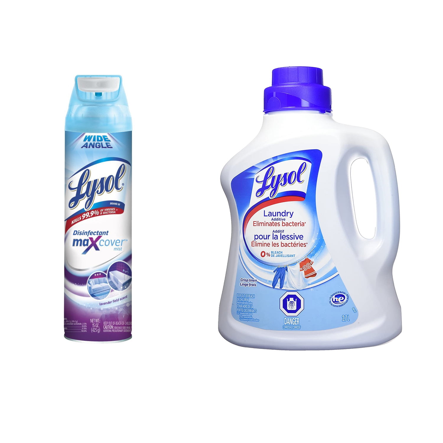Lysol Max Cover Disinfectant Mist Lavender Field 15 oz. (425 G