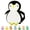 Black White Penguin, variant on Babe Head Protector Backpack, Toddler Walking Fall Head Protection