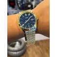 thumbnail image 4 of Reloj Hombre Casio Mtp-vd03g-2a Correa Acero Baño Iones Oro Correa Dorado Bisel Dorado Fondo Azul, 4 of 6
