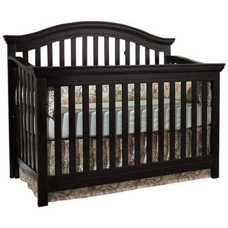 Centennial Rhapsody 4 In 1 Convertible Crib Espresso Walmart
