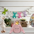 thumbnail image 4 of NSESSHome Plush Easter Bunny Basket for Kids Boys Girls Easter Buckets with Long Plush Ear Personalized Egg Hunting Easter Bags,Bunny Kids Easter Tote Bags for Easter Decorations Candy, 4 of 8