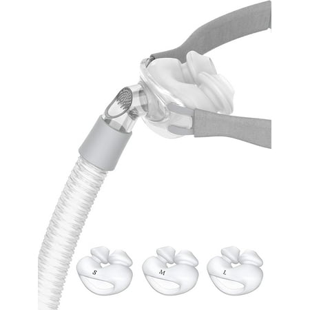 CPAP Mask - P10 Nasal Pillow Styled Replacement kit- (Includes Small, Medium, Large Cushions) and Frame - Dreamz Products