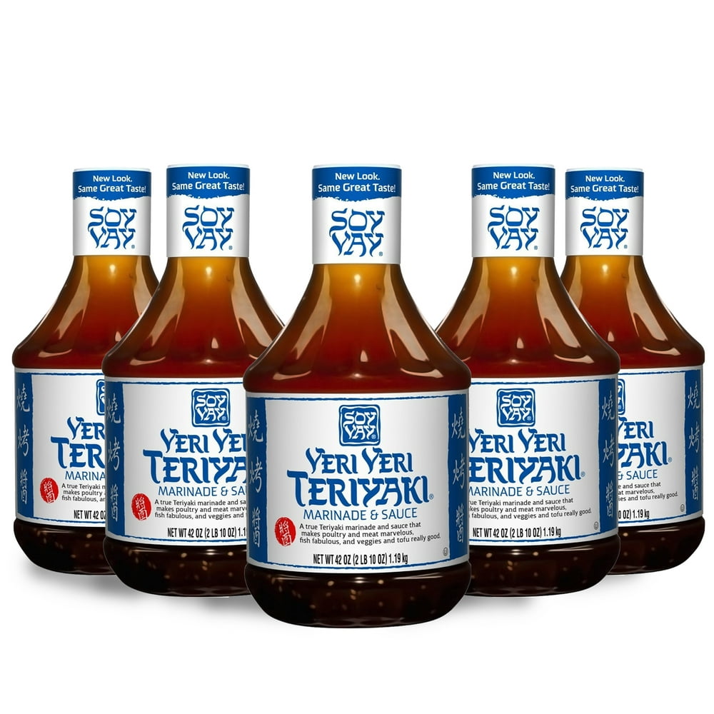 Soy Vay Veri Veri Teriyaki Sauce, 42 oz. 5 PACK