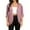 Pink, variant on Chiccall Cardigan Sweaters for Women Loose 3/4 Sleeve Open Front Cardigans Summer Fall Fashion Lightweight Tops for Women