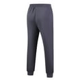 thumbnail image 4 of Fgnfyis Men's Casual Pants Loose Large Size Casual Sports Pants Drawstring Pants Spring Summer and Fall Nine Minute Pants Trousers for Men Grey S, 4 of 7