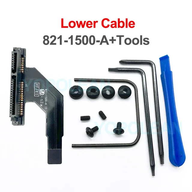 New Second Dual HDD Hard Drive SSD Flex Cable 821-1501-A 821-1500-A Set For Mac Mini A1347 2012 Year 821-1500-A with Tool