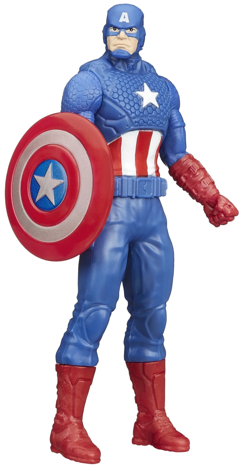 [BUNDLE - 4-pack] - Marvel Avengers 6-inch Action Figures - Captain America, Iron Man, Hulk, Black Panther