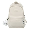 thumbnail image 1 of Btafrte Mochilas Casuales Mochila Mujer Gran Capacidad para Al Aire Libre (Blanco), 1 of 9