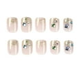 thumbnail image 1 of Stereo Star Decorated Fake Nails with Exquisite Workmanship for Manicure Novice Beginner Jelly Glue, 1 of 7