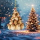 thumbnail image 5 of Adorno navideño acrílico plano para árbol de Navidad | Decoración navideña moderna para coronas de ventana | Adorno colgante festivo ligero y duradero, 5 of 5
