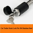 thumbnail image 3 of 1pcs Durable Car RV Heavy Duty Latch with Key Anti-Theft Tow Hook Tow Arm -, 3 of 4