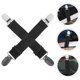 thumbnail image 3 of 2 correas elásticas ajustables para botas y pantalones con clip para fijar las perneras del pantalón. Clip para pantalones al aire libre., 3 of 4