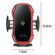 thumbnail image 2 of Soporte inalámbrico para teléfono con cargador de coche, Sensor inteligente de carga rápida, soporte de sujeción automático para coche, 2 of 5