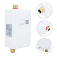 thumbnail image 3 of Electric Water Heater 3000W Mini Tankless Instant Hot Water Heater System For Bathroom Kitchen Household ,Compact Design, 3 of 7