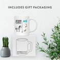 thumbnail image 4 of CTDream Funny Quirky 11oz. Ceramic Coffee Tea Mug Thank You Gift, Other First Lieutenants Me, Horse Unicorn, 1-Pack, Birthday Christmas Gift Ideas Coworker Him Her, Gift Box, 4 of 7