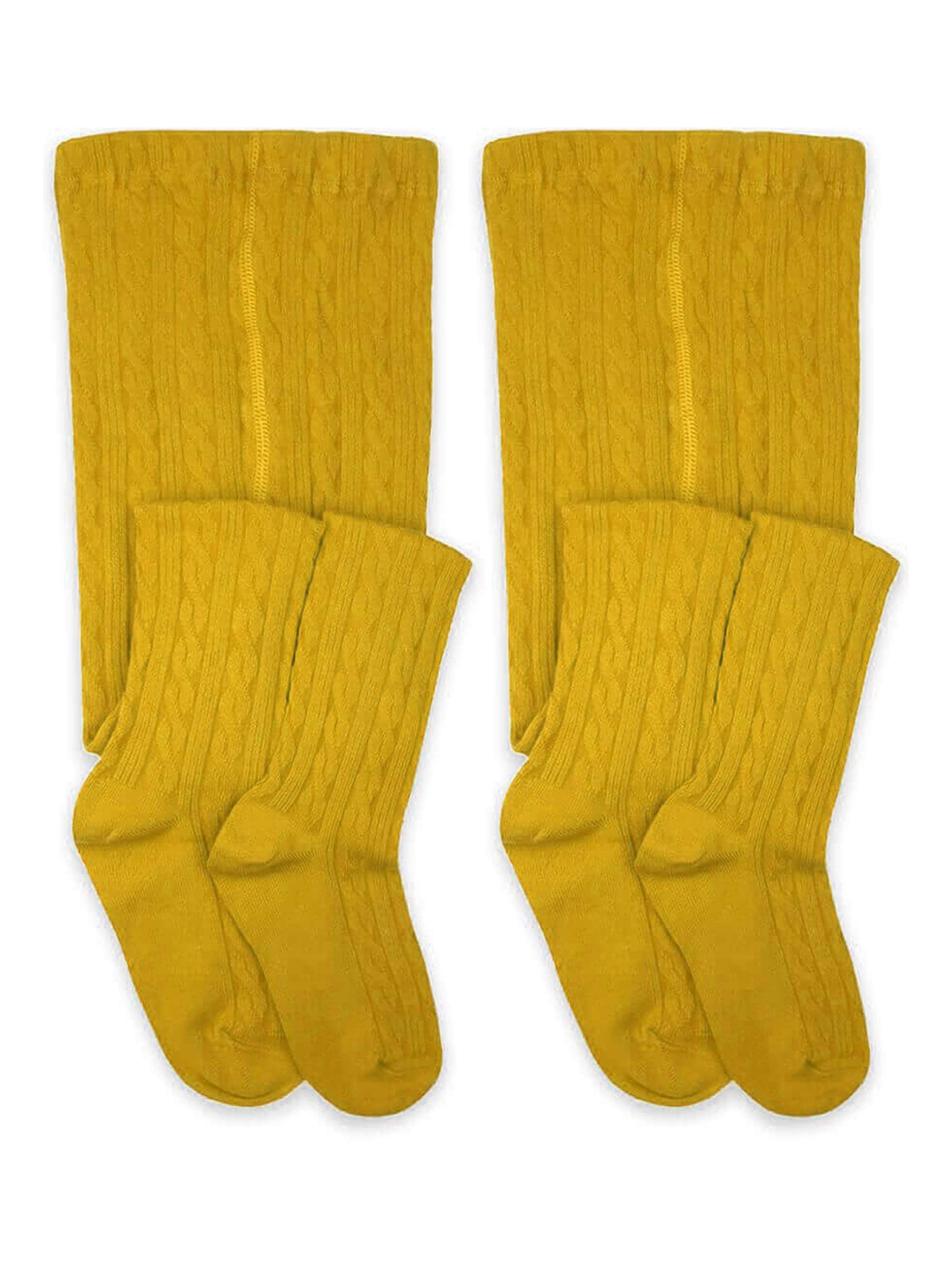 Jefferies Socks Girls Cable Knit Tights 