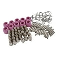 thumbnail image 3 of Plasma Cutting Consumables, 80Pcs High Hardness Non Fall Off  Strong Penetration Plasma Cutter Torch Consumables  For Welding, 3 of 8