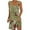 Green dresses for women, variant on Baikeli Womens Dresses Clearance Sale Women's Summer Comfort Fashion Printed Sleeveless V-Neck Dress Summer Dresses