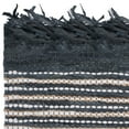 thumbnail image 2 of SAFAVIEH Vintage Leather Aaron Stripe Fringed Area Rug, Dark Grey/Multi, 4' x 6', 2 of 4