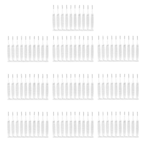Shower Tool Small Holes Cleaning Brush Shower Nozzle Cleaner For Bathrooms And Households Portable Cleaning Brush 100Pcs