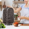 thumbnail image 3 of HELLHERO Black Leopard Print Blender Dust Cover with Multifunctional Stylish Polyester, 3 of 6