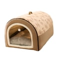thumbnail image 4 of Tienda Portátil 2 en 1 para Perros Y Gatos, Refugio para Mascotas, Cojín Extraíble, Cama para Perros Y Gatos con Autocalentamiento, Nido para Cachorro M, 4 of 8