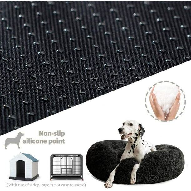 Mgfed Dog Basket Xxxl Anti Stress Dog Cushion With Removable Cover Baskets And Furniture For Dogs Soft Round Dog Bed Washable Comfortable