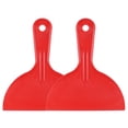 thumbnail image 1 of Unique Bargains Putty Scraper 6' ABS Plastic Spatula Drywall Patch Repair Spreader Wall Covering Smoother Red 2 Pcs, 1 of 5
