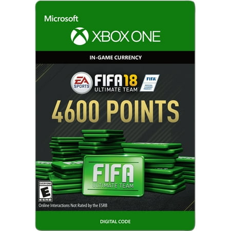 Xbox One FIFA 18 Ultimate Team 4600 Points (email delivery)