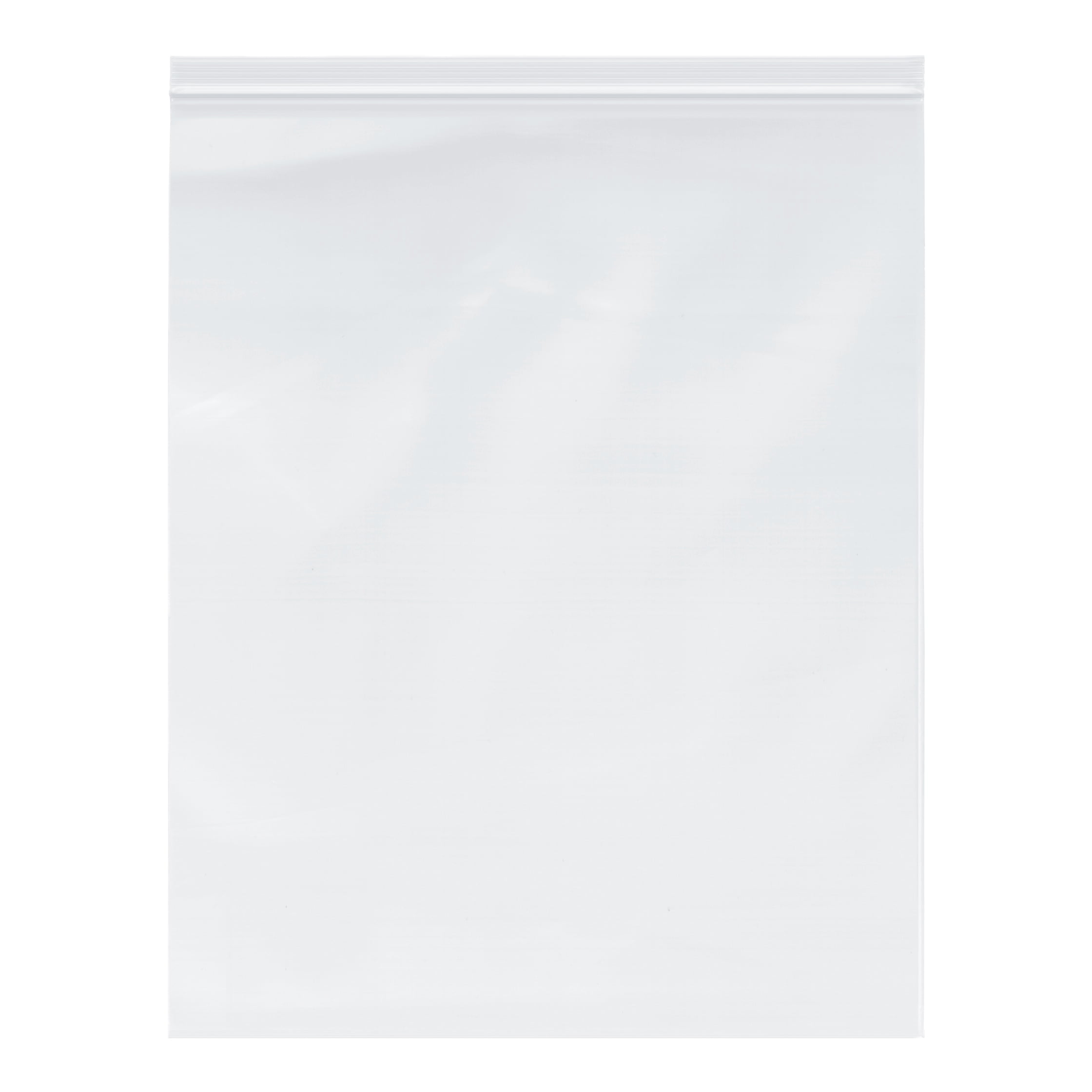 Plymor Heavy Duty Plastic Reclosable Zipper Bags, 4 Mil (Pack of 100