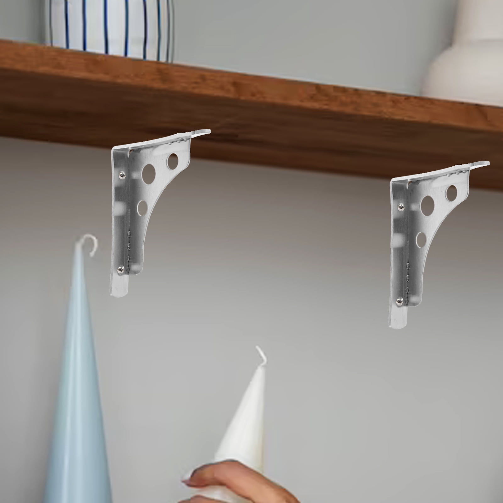 FRCOLOR  Floating Shelves for Wall Shelf Bracket Bookcase Display