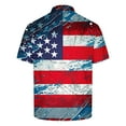 thumbnail image 5 of cllios Mens Patriotic T Shirts 4th July Vintage American Flag Graphic Tees Big and Tall Short Sleeve Button up Golf Tshirts Camisas Para Hombre, 5 of 5
