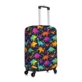 thumbnail image 3 of Daiia Colorful Dinosaur Luggage Cover, Thickened Washable Travel Luggage Covers, Elastic Unique Baggage Covers for 18-20 inch Luggage-Medium, 3 of 9