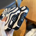 thumbnail image 5 of Sayoaho Diseñado Para Iphone 16 Plus Funda De Teléfono Suave De Piel Sintética Tpu Y Lindo Arte Ondulado Pintado Para Mujeres Y Niñas, Protector Delgado A Prueba De Golpes, Compatible Con Funda Para I, 5 of 5