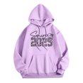 thumbnail image 1 of WEAIXIMIUNG Sweatshirts à Col Rond pour Femmes Bleu Marine Sweat à Capuche Décontracté pour Femmes avec Poche Saison Senior 2025, 1 of 3